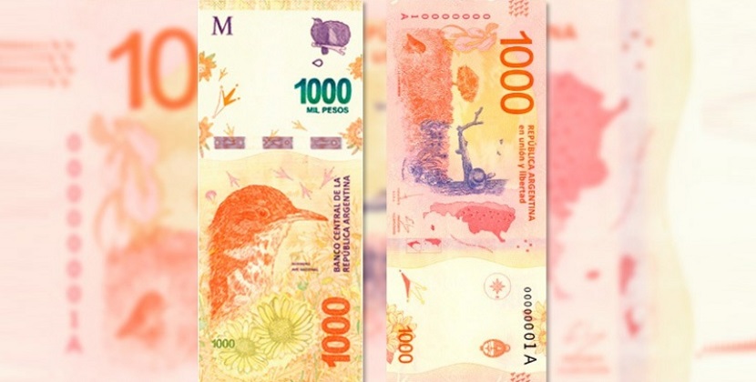 El billete de $1000