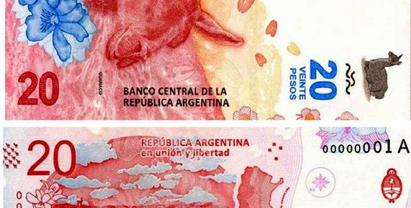 El billete de $20